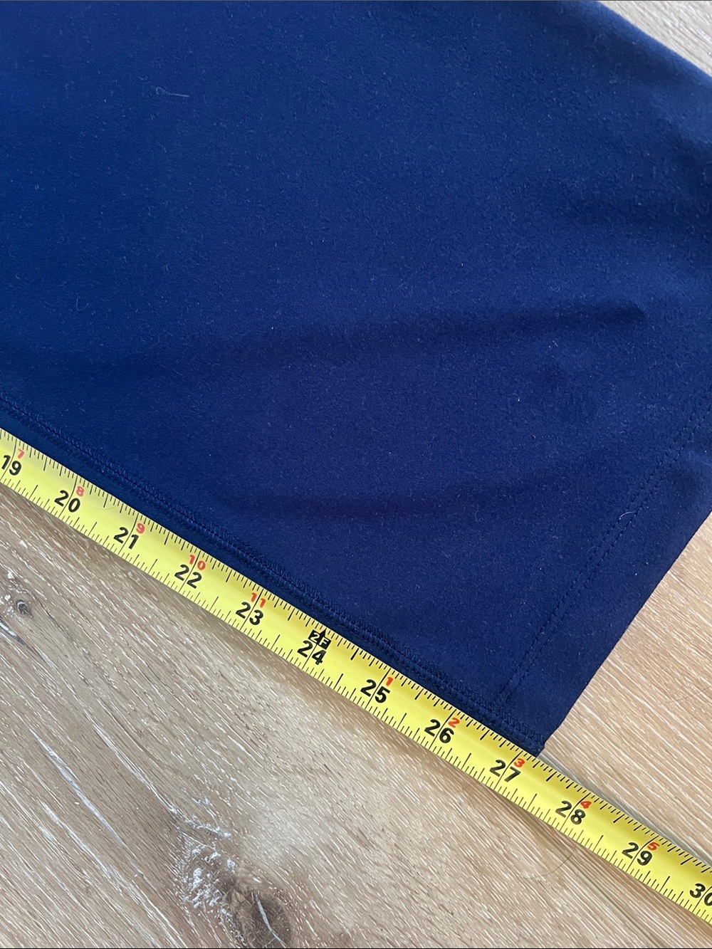 Lands' End Sport - Navy Pull-On Cropped Pants with Pockets, Great Condition! - Picture 9 of 14